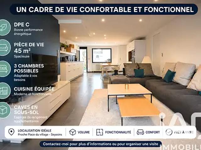 Maison vente à Grenoble, Seyssins