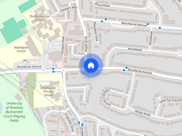 House for rent in Woodley