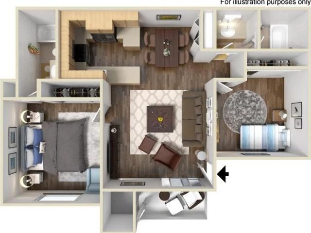 Apartment for rent in Vista, California