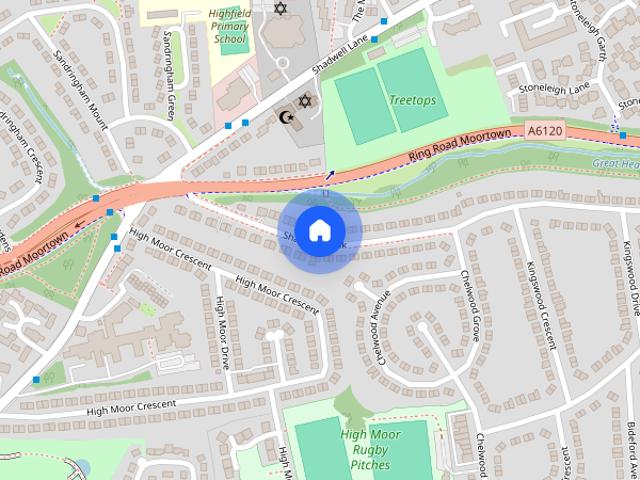 House for rent in Moortown, West Yorkshire
