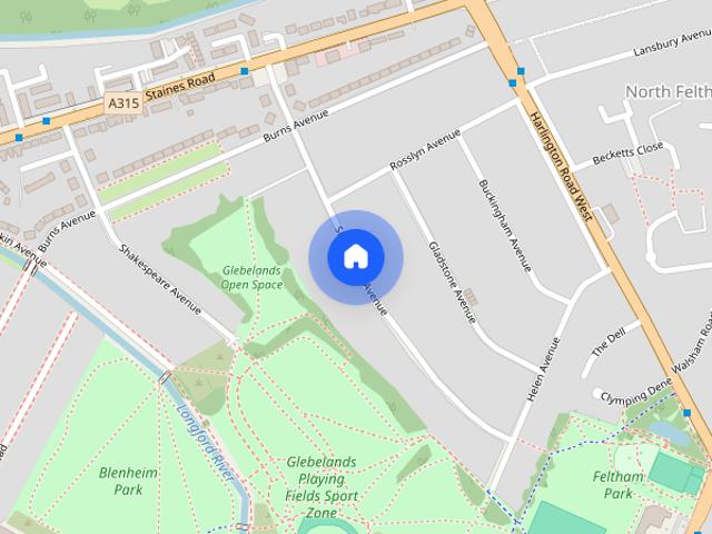 House for rent in London Borough of Hounslow, Feltham