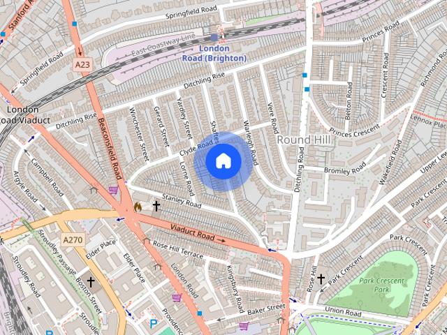Apartment for rent in Round Hill, Brighton & Hove