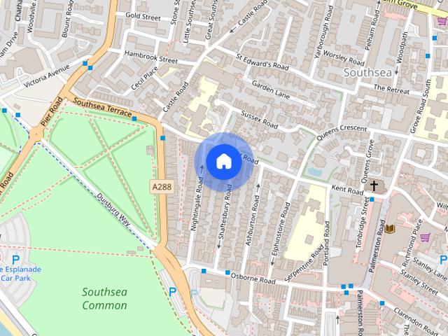 Room for rent in Southsea, Portsmouth