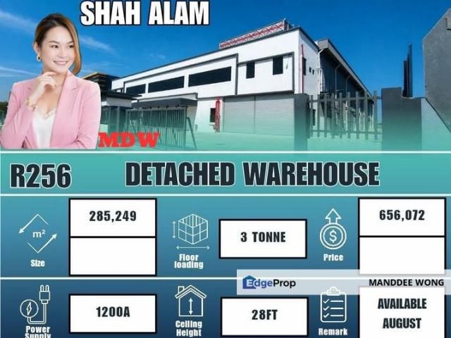 Warehouse for rent in Petaling, Alam Impian