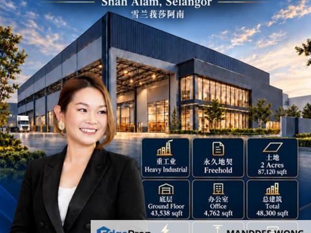 Warehouse for sale in Seksyen 24, Shah Alam