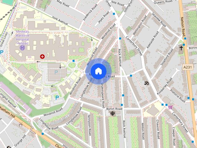House for rent in Sally Port Gardens, Gillingham