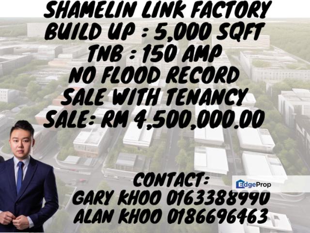 Warehouse for sale in Country Heights Damansara, Kuala Lumpur