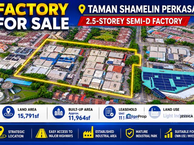 Warehouse for sale in Country Heights Damansara, Kuala Lumpur