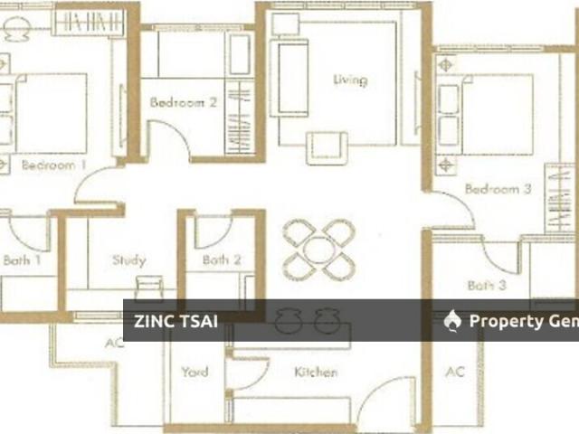 Serviced Residence for rent in Country Heights Damansara, Kuala Lumpur