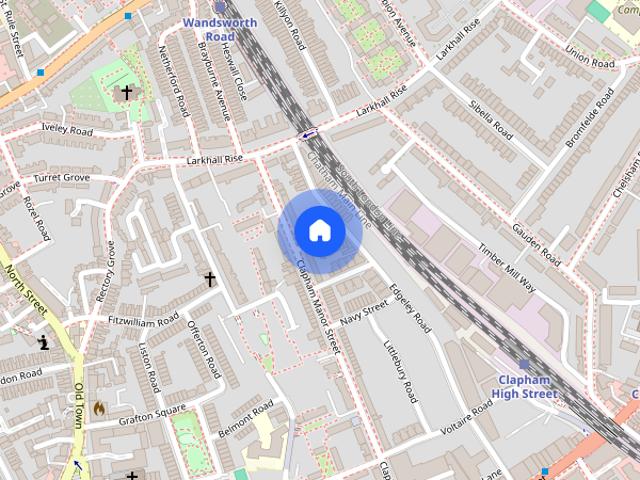 Apartment for rent in London Borough of Lambeth, Greater London