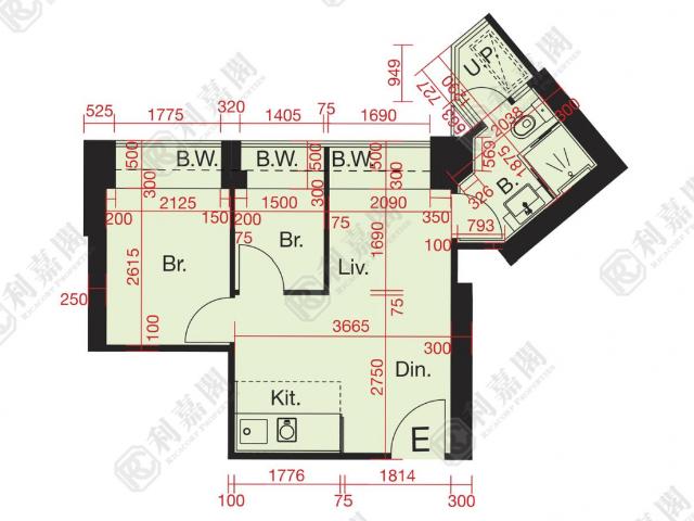 位於 香港, 提供 出租 的 公寓