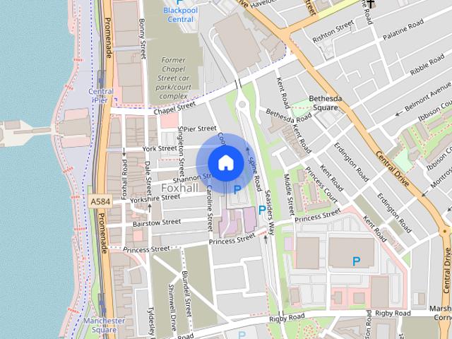 Apartment for rent in Foxhall, Blackpool