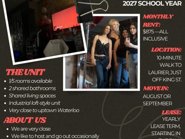 Room for rent in Woburn, Ontario