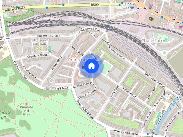 Apartment for rent in Primrose Hill, Chalk Farm