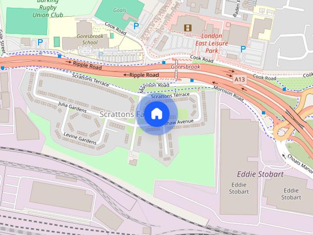 House for rent in London Borough of Barking and Dagenham, Greater London