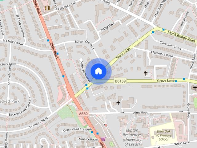 House for rent in Headingley, West Yorkshire