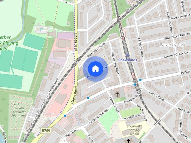 Apartment for rent in Shawmoss, Pollokshaws