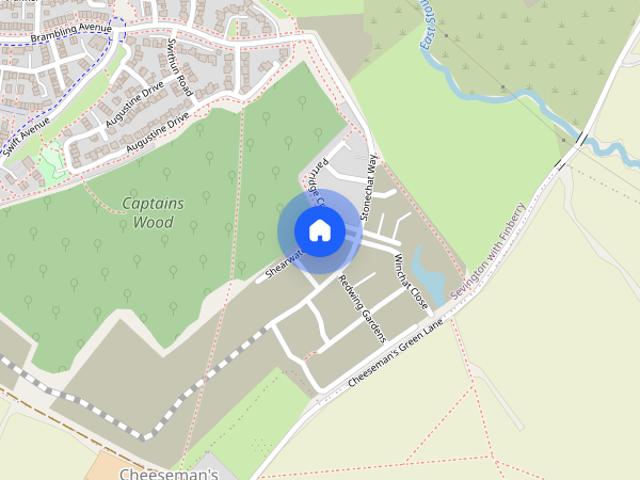 House for rent in Cheeseman's Green, Bridgefield