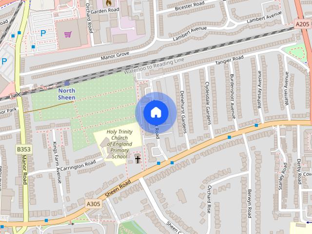 Apartment for rent in North Sheen, Greater London