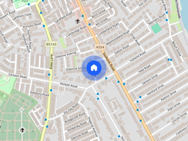 House for rent in New Brighton, Liscard