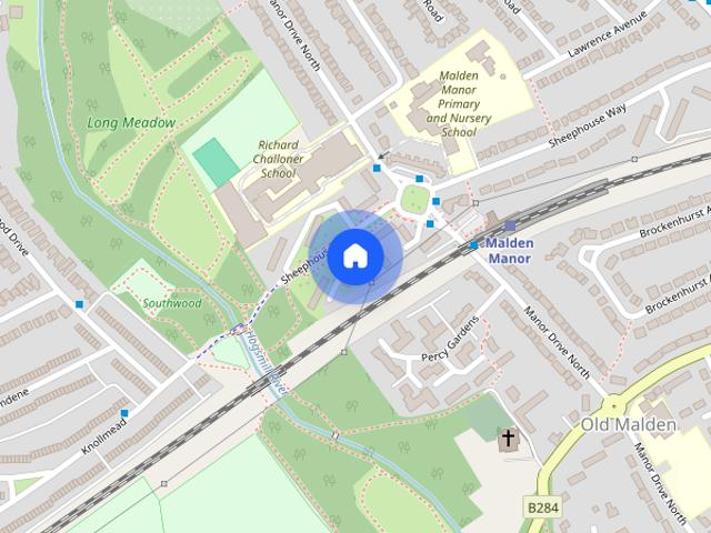 Apartment for rent in New Malden, Old Malden