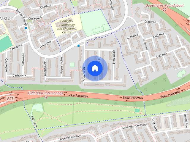 Room for rent in Paston, Peterborough
