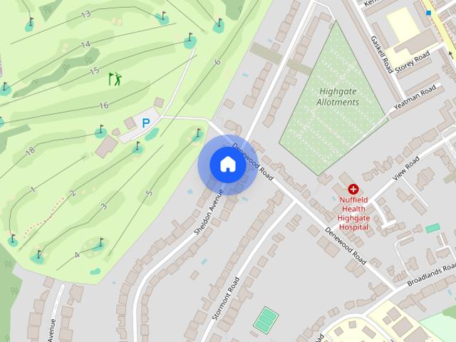 House for rent in Muswell Hill, Greater London