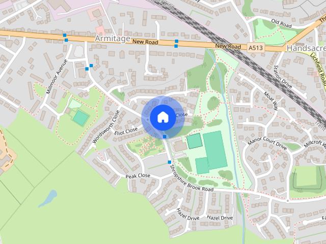 House for rent in Armitage, Lichfield