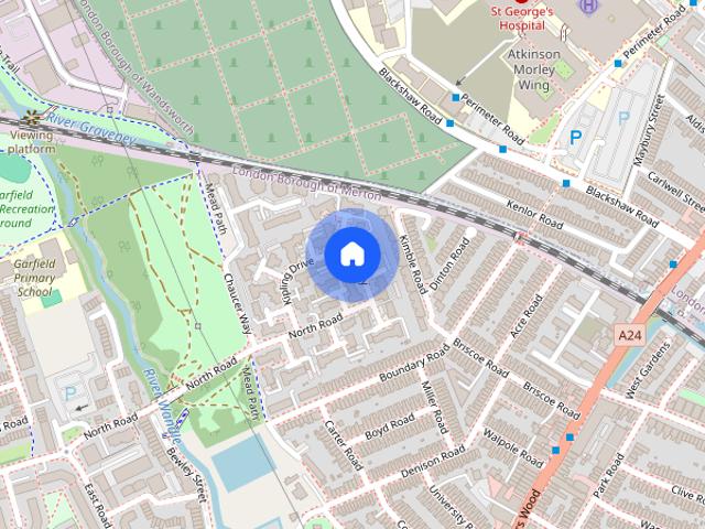 Apartment for rent in London Borough of Merton, Collier's Wood