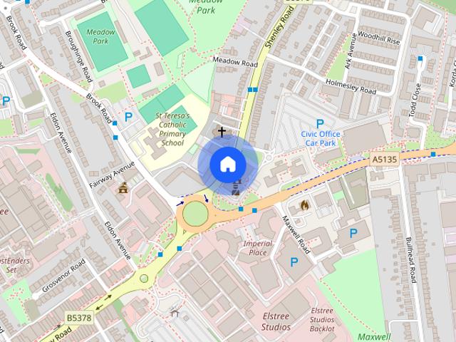 Apartment for rent in Elstree and Borehamwood, Borehamwood