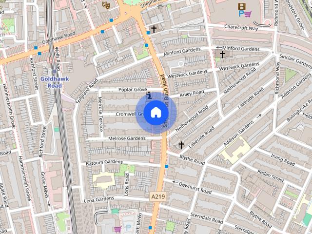 Apartment for rent in London Borough of Hammersmith and Fulham, Greater London