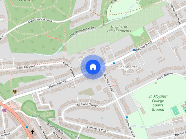 Apartment for rent in Shepherd's Hill, Cat Hill