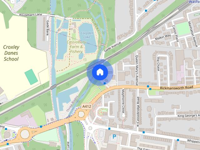 Apartment for rent in Holywell Estate, North Watford