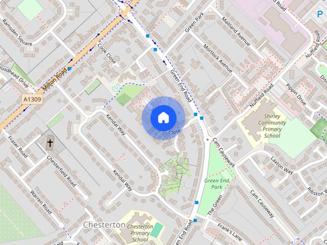 Apartment for rent in Chesterton, Arbury