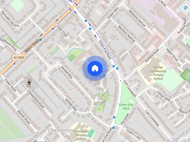 Apartment for rent in Chesterton, Arbury