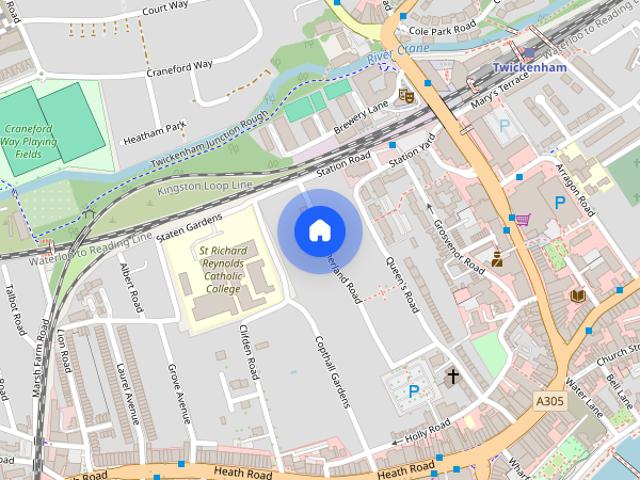House for rent in London Borough of Richmond upon Thames, Greater London