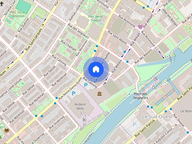 Apartment for rent in Le Sud-Ouest, Montréal