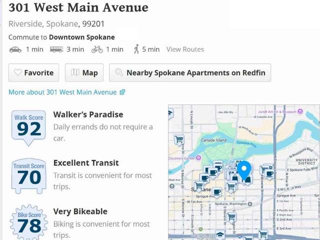 Apartment for rent in Spokane, Washington