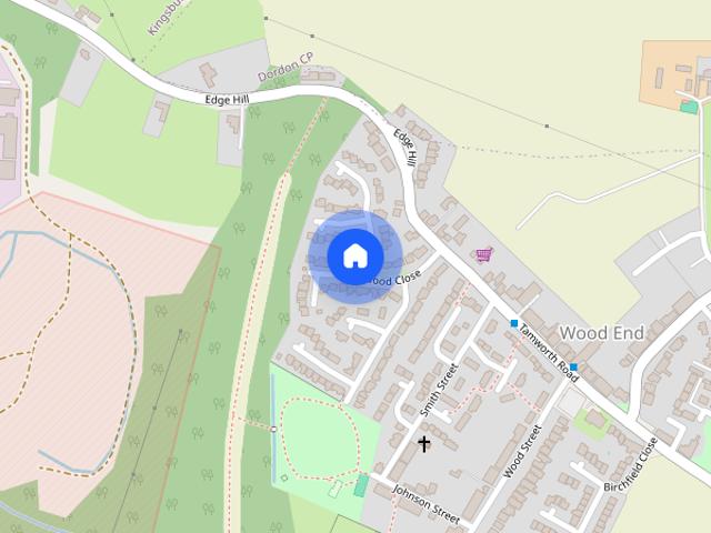 House for rent in Wood End, Gun Hill