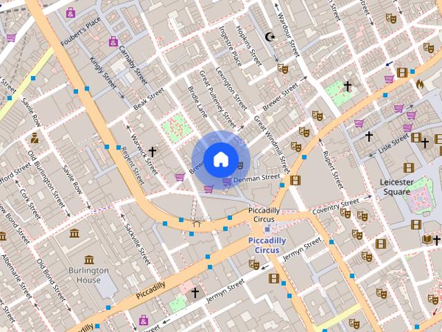 Apartment for rent in Soho, Greater London