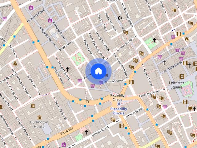 Apartment for rent in Soho, Greater London