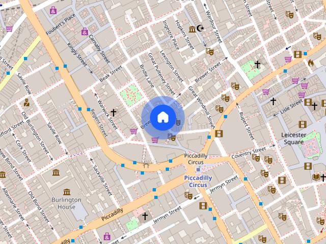 Apartment for rent in Soho, Greater London