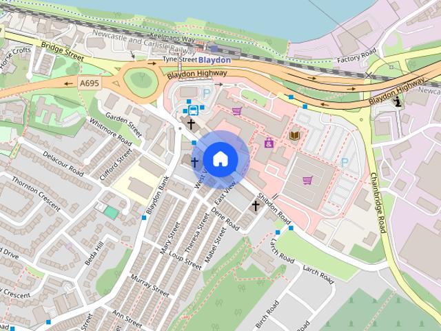 Apartment for rent in Blaydon Shopping Centre, Gateshead