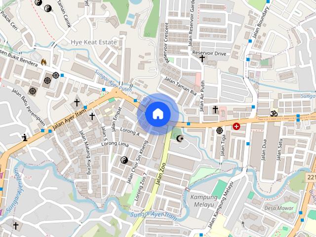 House for rent in Georgetown, Penang