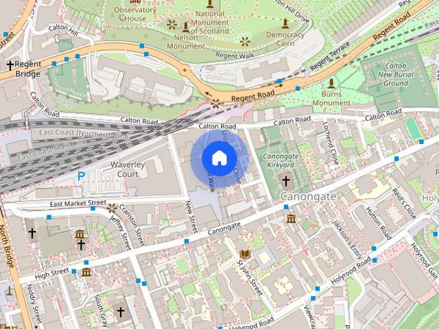 Apartment for rent in Canongate, City of Edinburgh