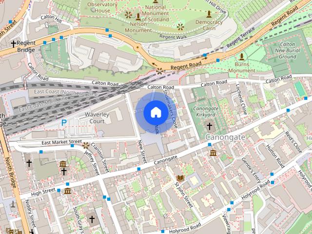 Apartment for rent in Canongate, Old Town