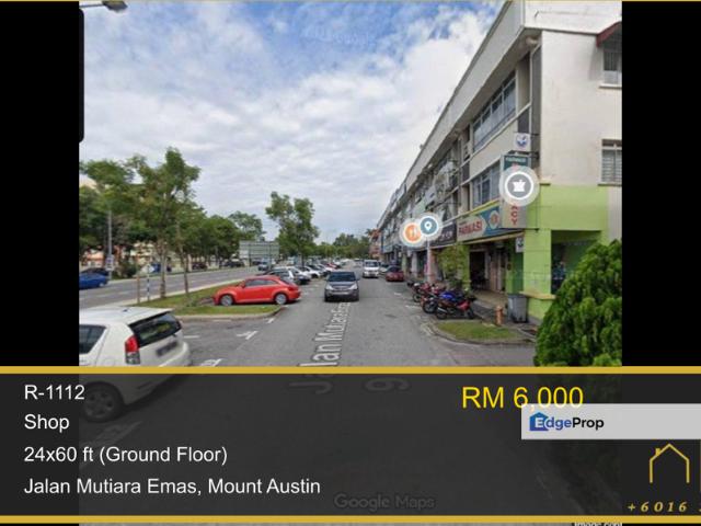 Shop for rent in Johore Bahru, Johor