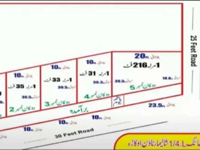Commercial for sale in Okara, Islamabad Capital Territory