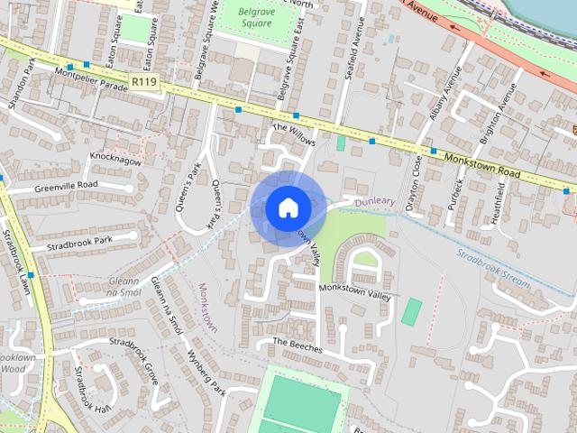 Apartment to rent in Monkstown Valley, Blackrock