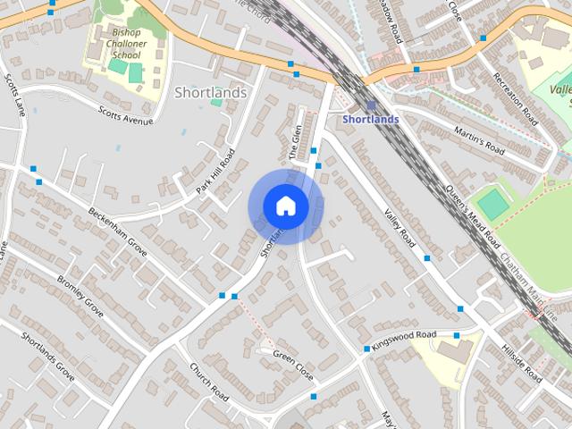 Apartment for rent in Shortlands, Greater London